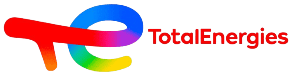 Logo TotalEnergies : Accompagnement stratégique en acquisition digitale pour les acteurs de l'énergie et de l'industrie.